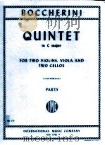 Quintet in C major for two violins viola and two cello No.575     PDF电子版封面    Boccherini 