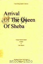 Arrival of The Queen of Sheba ref 10910   1991  PDF电子版封面     