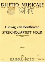 Streichquartett F-Dur nach der Klaviersonate E-Dur op.14/1 stimmen DM 105   1962  PDF电子版封面     