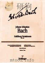 Goldberg-Variationen BWV 988 goldberg Variations Transcription for String trio parts 06 000   1985  PDF电子版封面     