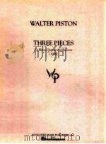 THREE PIECE for Flute Clarinet and Bassoon 1926（1961 PDF版）