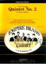 Quintet No.2 for Brass Quintet Ed.3393（1983 PDF版）