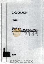 trio E-major for oboe d'amore oboe horn and bassoon Nr.77（1992 PDF版）