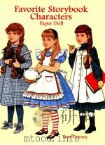 Favorite Storybook Characters Paper Doll   1997  PDF电子版封面    Tom Tierney 