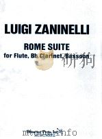 ROME SUITE for flute Bb Clarinet Bassoon     PDF电子版封面     