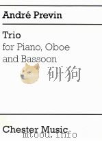 trio for piano oboe and bassoon   1996  PDF电子版封面    Anfré Previn 