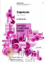 Capriccio grade 4·Duration 4:50   1978  PDF电子版封面    Philip Gordon 