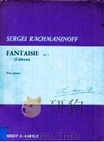 Fantasie Tableaux op.5 Two pianos   1947  PDF电子版封面     