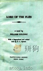 LORD OF THE FLIES   1955  PDF电子版封面    WILLIAM GOLDING 