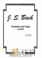 Fantasie und Fuge a-moll arr.for clarinet choir   1995  PDF电子版封面    J.S.Bach 