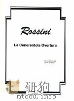 La Cenerentola Overture arr.for clarinet choir   1995  PDF电子版封面     