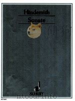 Sonate für Harfe ED 3644   1968  PDF电子版封面    Paul Hindemith 
