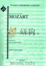 Piano Concerto No.24.in C minor K.491     PDF电子版封面    Mozart Wolfgang Amadeus 