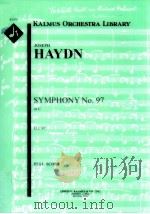 Symphony No.97 in C Hob.I:97     PDF电子版封面    Haydn Joseph 
