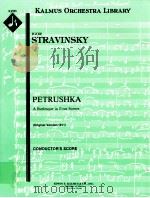 Petrushka A Burlesque in Four Scenes original version     PDF电子版封面    Igor Stravinsky 