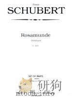 Rosamunde Overture D.644 set of parts 06592（ PDF版）