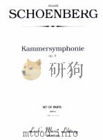Kammersymphonie Op.9 set of parts 04914     PDF电子版封面     
