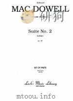 Suite No.2 Indian Op.48 set of parts 06175     PDF电子版封面     