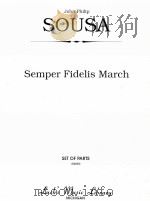 Semper Fidelis March set of parts 06683     PDF电子版封面     