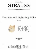 Thunder and Lightning Polka Op.324 set of parts 06787   1970  PDF电子版封面     