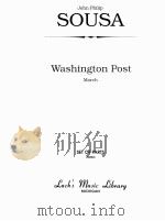 Washington Post March set of parts 06682     PDF电子版封面     
