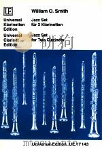 Jazz Set for Two Clarinets UE 17143（1986 PDF版）