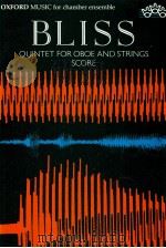 Quintet for oboe and strings score   1928  PDF电子版封面    Arthur Bliss 