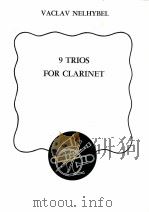 9 trios for clarinet   1992  PDF电子版封面     