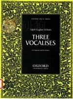 Three vocalises for Soprano and B? Clarinet（1960 PDF版）