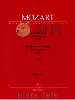 Symphony in D major >>No.35<< KV 385 Urtext of the New Mozart edition score BA 4781   1970  PDF电子版封面    W.A.Mozart 