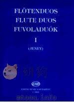 Flute duos Ⅰ Z.6562（1971 PDF版）