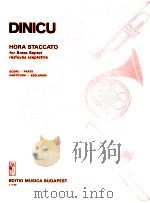Hora Staccato for brass septet score-parts Z.12 969   1985  PDF电子版封面    G.I.Dinicu 