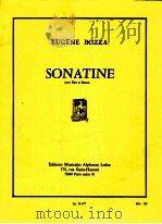 SONATINE pour Flute et Basson AL 19 677（1938 PDF版）