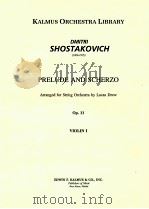 Prelude and scherzo op. 11   1995  PDF电子版封面     