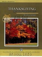 Thanksgiving Mvt.Ⅲ from     PDF电子版封面    J.EricSchmidt 
