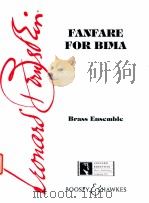 Fanfare for bima for Brass Ensemble   1950  PDF电子版封面     