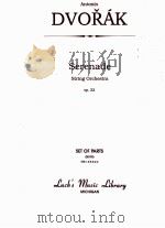 Serenade String Orchestra op.22 set of parts Str=4-4-3-2-2     PDF电子版封面     