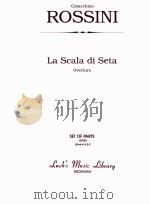 La Scala di Seta Overture set of parts 07587 Str=4-4-3-2-2     PDF电子版封面     