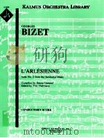 L'Arlésienne Suite No.2 from the Incidental Music conductor's score A 1190     PDF电子版封面    GeirgesBizet 