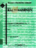Piano Concerto No.4 in g minor Original version 1928 Op.40 conductor's score A 8151（ PDF版）