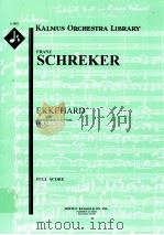 Ekkehard symphonic overture Op.12     PDF电子版封面    Weber 