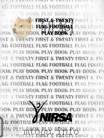 FIRST & TWENTY FLAG FOOTBALL PLAY BOOK     PDF电子版封面  0736057900   