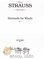 Serenade for Winds Op.7 set of parts 06814（ PDF版）