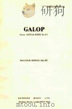 Galop from 'Little Suite No.2' OP.93   1967  PDF电子版封面     