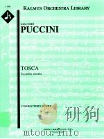 Tosca Recondita armonia conductor's score A 3001     PDF电子版封面    GiacomoPuccini 