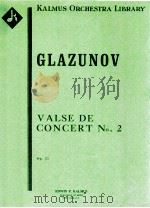 Valse De Concert No.2 Op.51（ PDF版）