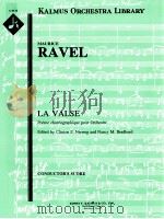 La Valse Poème Chorégraphique pour Orchestre conductor's score A 8178（1997 PDF版）