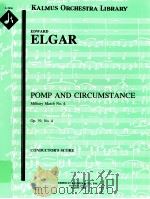 Pomp and Circumstance Military March No.4 Op.39 No.4 conductor's score A 5636     PDF电子版封面    EdwardElgar 