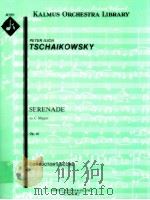 Serenade in C Major Op.48 conductor's score A 1085     PDF电子版封面    PeterIlichTschaikowsky 