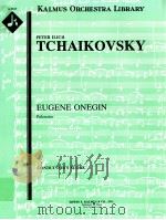 Eugene Onegin Polonaise conductor's score A 2165（ PDF版）